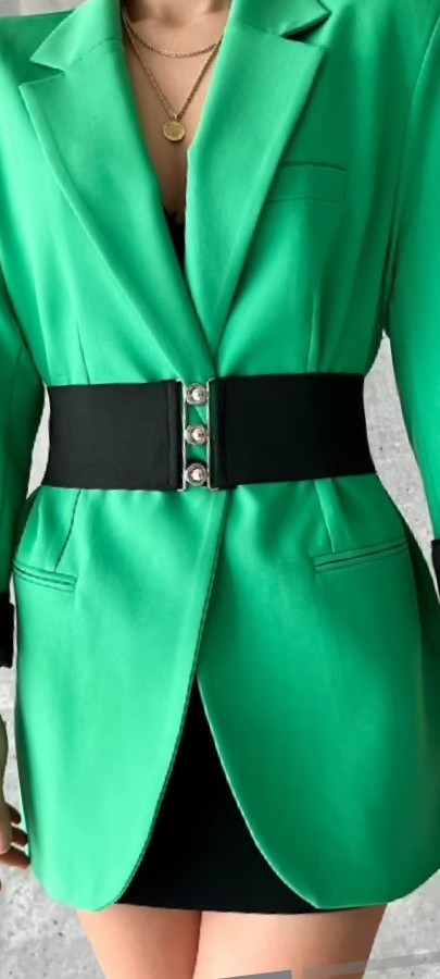 GEÇMELİ TOKA ELASTİK KADIN KEMERİ